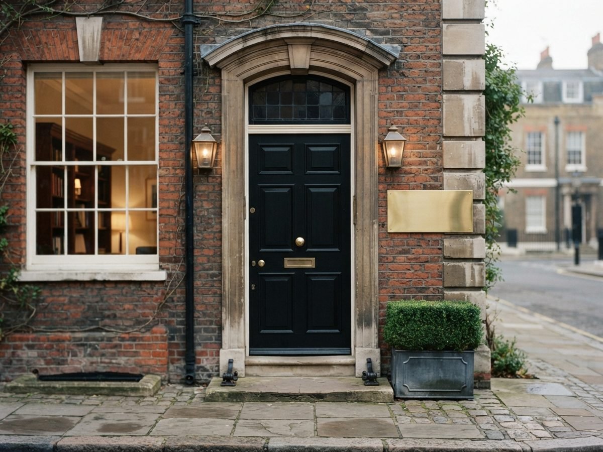 Heritage office entrance