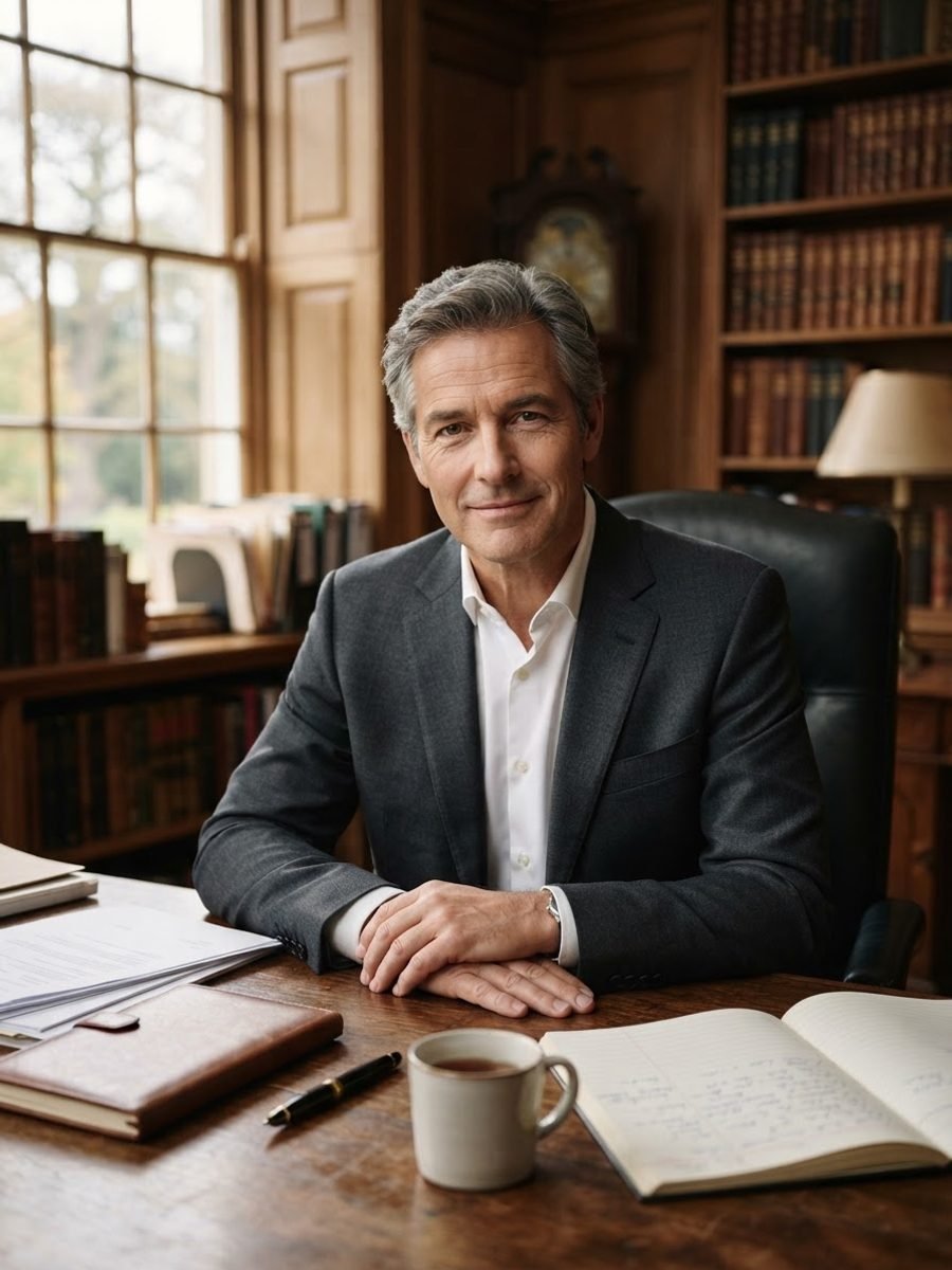 Senior partner portrait