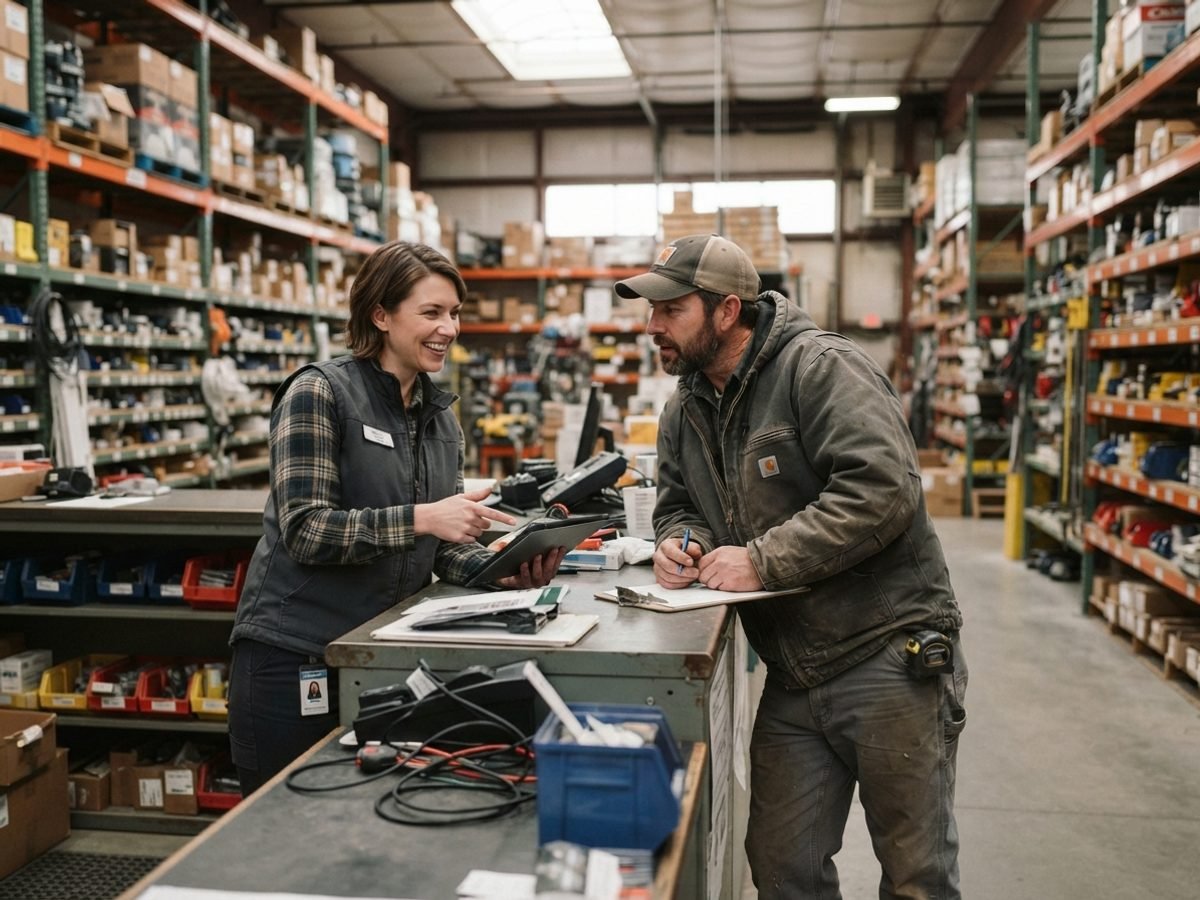 Trade counter service