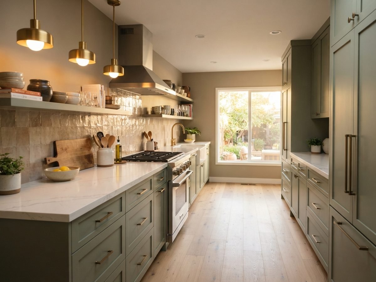 Modern renovated kitchen
